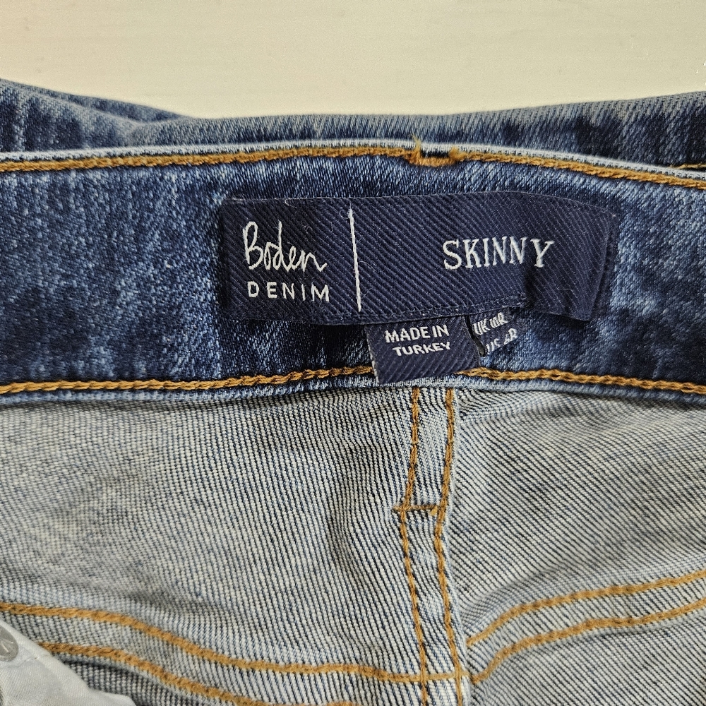Boden skinny denim jeans women's size 6 regular - Picture 12 of 14